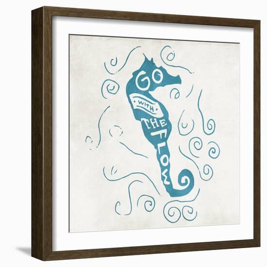 Go With Clean-Jace Grey-Framed Art Print