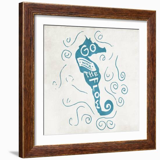 Go With Clean-Jace Grey-Framed Art Print