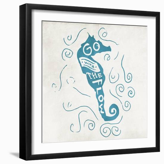 Go With Clean-Jace Grey-Framed Art Print