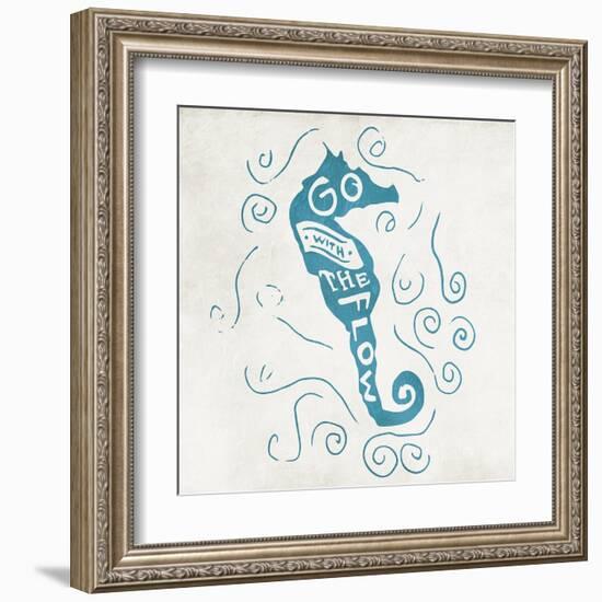 Go With Clean-Jace Grey-Framed Art Print