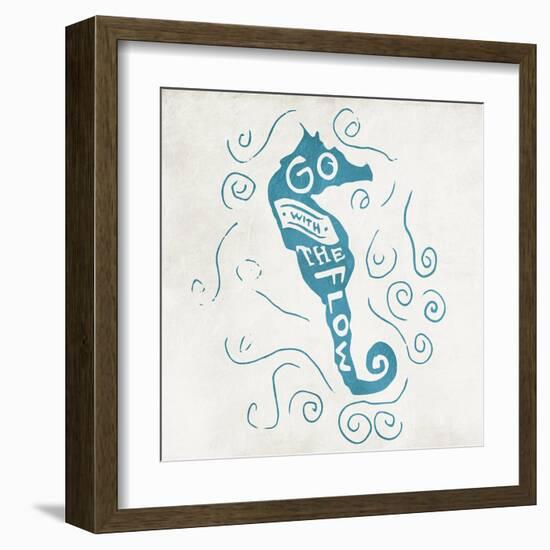 Go With Clean-Jace Grey-Framed Art Print