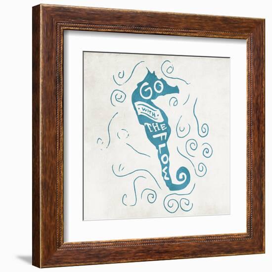 Go With Clean-Jace Grey-Framed Art Print