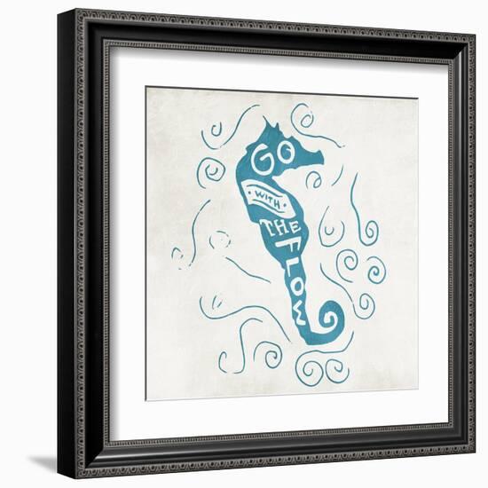 Go With Clean-Jace Grey-Framed Art Print