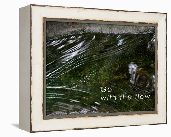 Go with the Flow-Nicole Katano-Framed Stretched Canvas