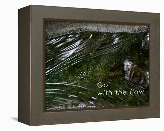 Go with the Flow-Nicole Katano-Framed Stretched Canvas