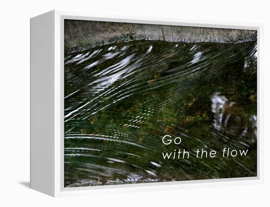 Go with the Flow-Nicole Katano-Framed Stretched Canvas