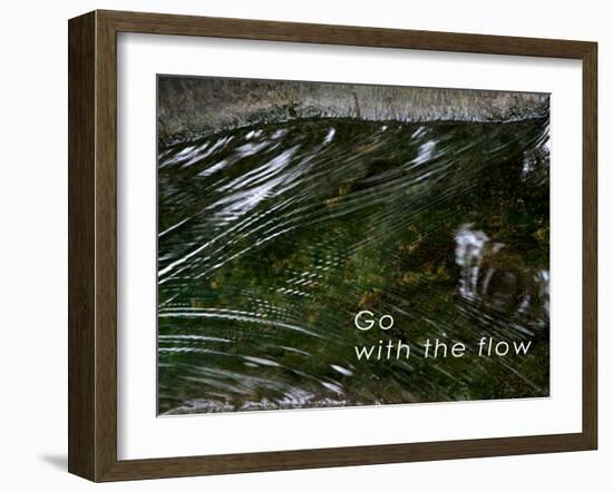 Go with the Flow-Nicole Katano-Framed Photo