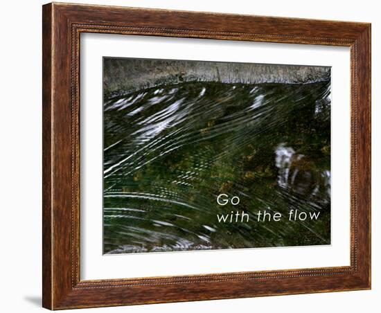 Go with the Flow-Nicole Katano-Framed Photo