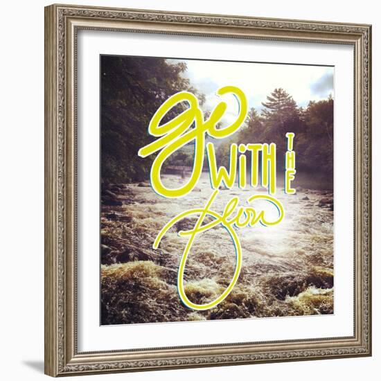 Go with the Flow-Kimberly Glover-Framed Giclee Print