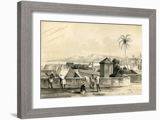 Goa, from the Upper Curtain, India, 1847-Dean & Co-Framed Giclee Print