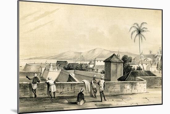 Goa, from the Upper Curtain, India, 1847-Dean & Co-Mounted Giclee Print