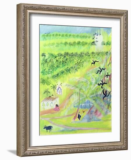 Goa, India, 1998-Sophia Elliot-Framed Giclee Print