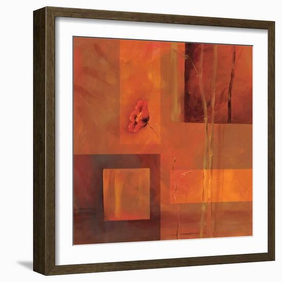 Goa Poppy I-Paul Brent-Framed Art Print