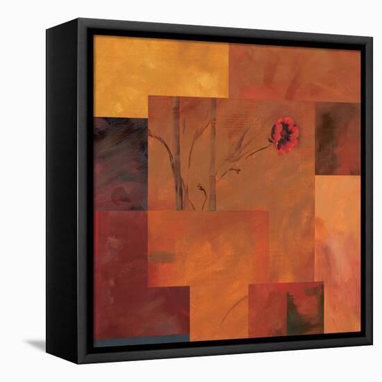 Goa Poppy II-Paul Brent-Framed Stretched Canvas