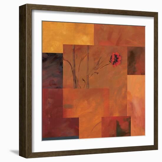 Goa Poppy II-Paul Brent-Framed Art Print