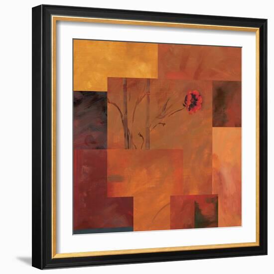 Goa Poppy II-Paul Brent-Framed Art Print