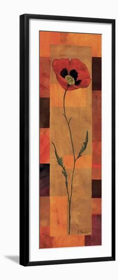 Goa Poppy Panel I-Paul Brent-Framed Art Print