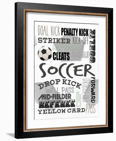 Goal Kick-Kimberly Allen-Framed Art Print