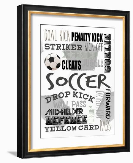 Goal Kick-Kimberly Allen-Framed Art Print