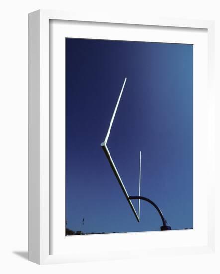 Goal Posts- American Football-Paul Sutton-Framed Photographic Print
