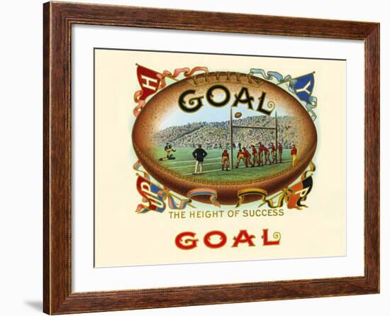 Goal: The Height Of Success-Haywood, Strasser & Voigt Litho-Framed Art Print