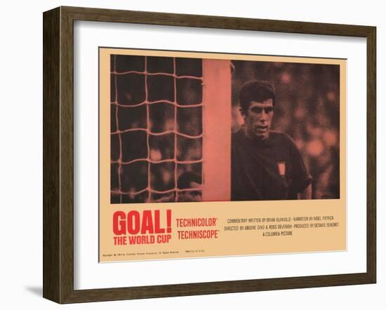 Goal! The World Cup, 1967-null-Framed Art Print