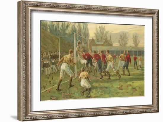 Goal-Thomas Marie Madawaska Hemy-Framed Giclee Print