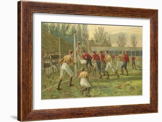 Goal-Thomas Marie Madawaska Hemy-Framed Giclee Print