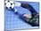 Goalie Attempting to Stop a Soccer Ball-null-Mounted Photographic Print