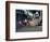 Goat Cart with Children on a Sunday in the Plaza De La Revolucion, Bayamo, Cuba, West Indies-R H Productions-Framed Photographic Print