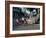 Goat Cart with Children on a Sunday in the Plaza De La Revolucion, Bayamo, Cuba, West Indies-R H Productions-Framed Photographic Print