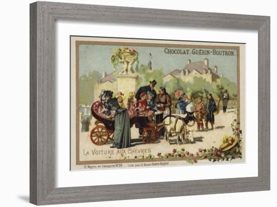 Goat Cart-null-Framed Giclee Print