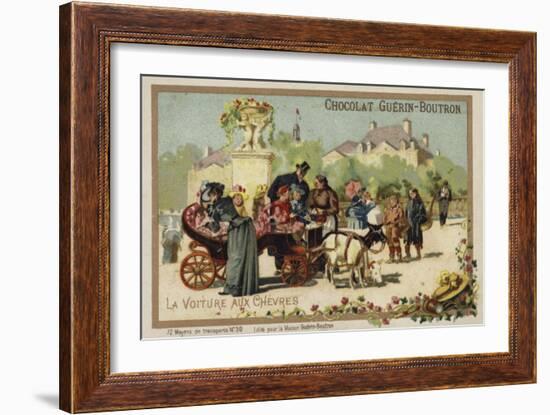 Goat Cart-null-Framed Giclee Print