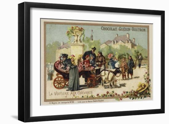 Goat Cart-null-Framed Giclee Print