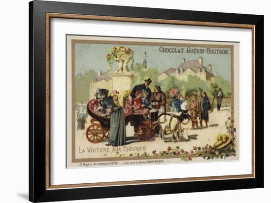 Goat Cart-null-Framed Giclee Print