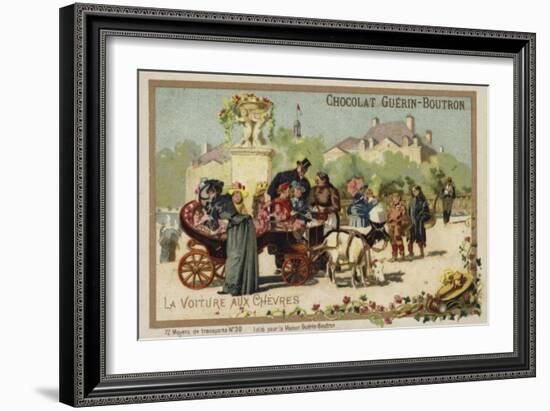 Goat Cart-null-Framed Giclee Print