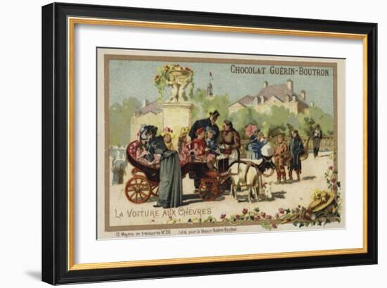 Goat Cart-null-Framed Giclee Print