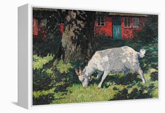 Goat in the Garden, C. 1903-5-Hans Am Ende-Framed Premier Image Canvas