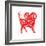 Goat Papercut of 2015 Lunar Year Symbol-sahuad-Framed Photographic Print