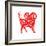 Goat Papercut of 2015 Lunar Year Symbol-sahuad-Framed Photographic Print