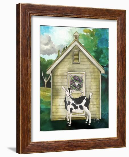 Goat Shed II-Elizabeth Medley-Framed Art Print