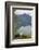 Goats Overlooking Geirangerfjorden, Near Geiranger, UNESCO Site, More Og Romsdal, Norway-Gary Cook-Framed Photographic Print