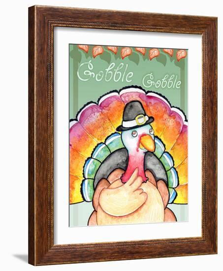 Gobble Gobble-Valarie Wade-Framed Giclee Print