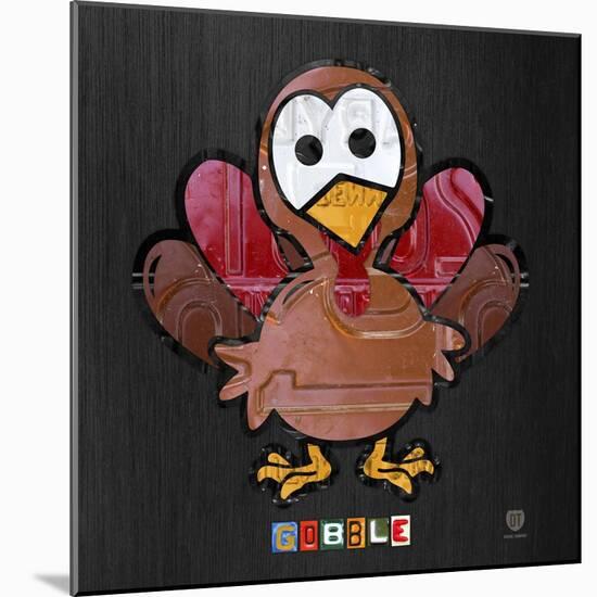 Gobble-Design Turnpike-Mounted Giclee Print