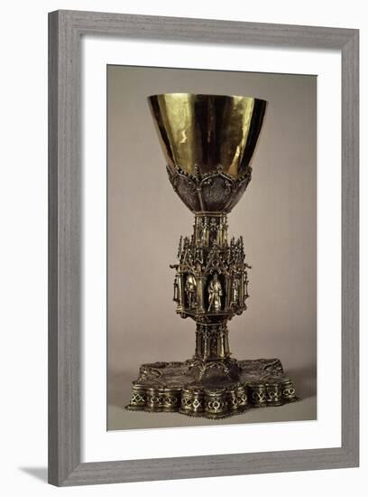Goblet of Gian Galeazzo Visconti, from Treasury, Cathedral of Monza, Italy-null-Framed Giclee Print