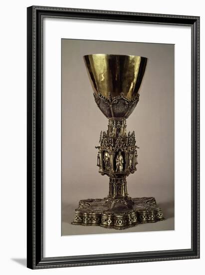 Goblet of Gian Galeazzo Visconti, from Treasury, Cathedral of Monza, Italy-null-Framed Giclee Print