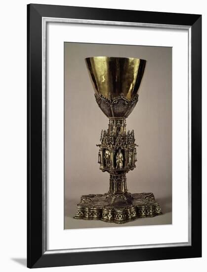 Goblet of Gian Galeazzo Visconti, from Treasury, Cathedral of Monza, Italy-null-Framed Giclee Print