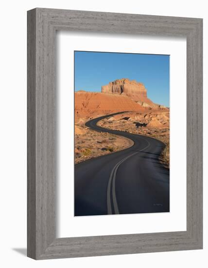 Goblin Valley State Park Road-Alan Majchrowicz-Framed Photographic Print