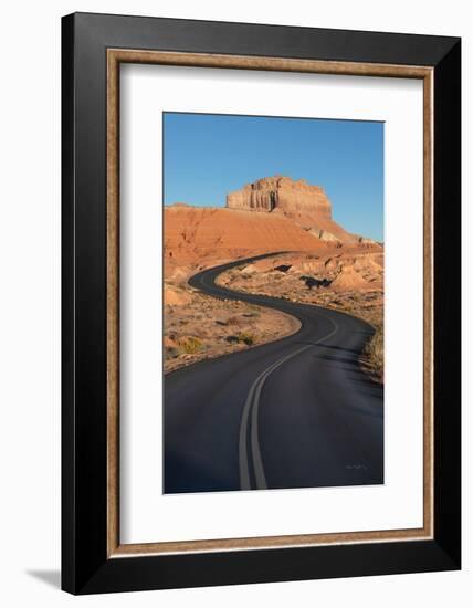 Goblin Valley State Park Road-Alan Majchrowicz-Framed Photographic Print