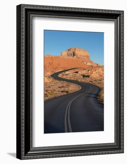 Goblin Valley State Park Road-Alan Majchrowicz-Framed Photographic Print